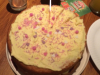 Our cake thanks to Liz & Ruby